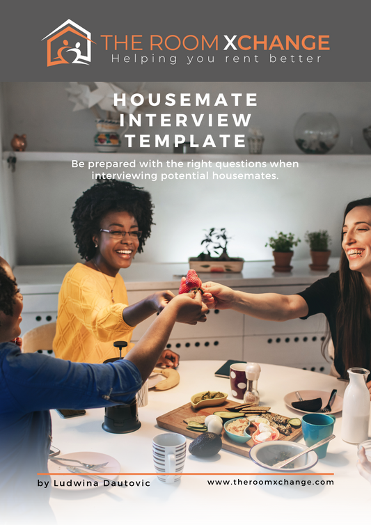 Housemate Interview Template  (One template only)